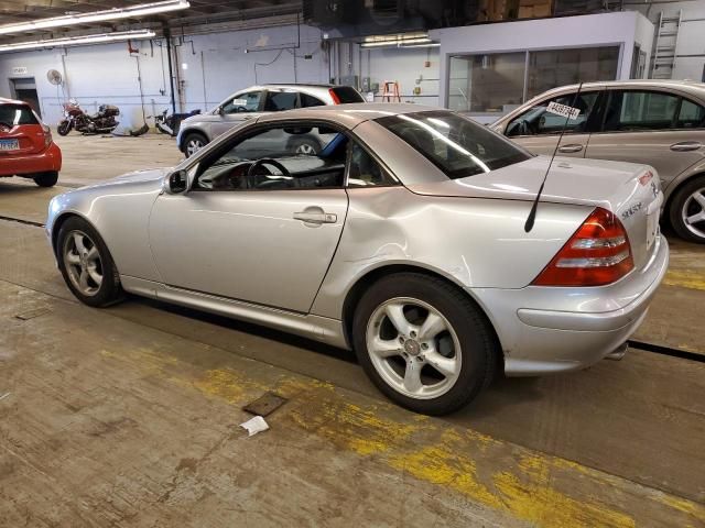 2001 Mercedes-Benz SLK 320