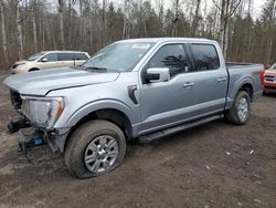 Salvage cars for sale at Bowmanville, ON auction: 2022 Ford F150 Supercrew