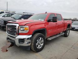 Salvage cars for sale from Copart Grand Prairie, TX: 2018 GMC Sierra K2500 SLE