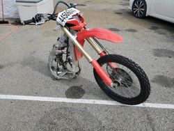 Salvage cars for sale from Copart Rancho Cucamonga, CA: 2019 Honda CRF450 L