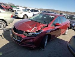 Chevrolet Cruze LT salvage cars for sale: 2017 Chevrolet Cruze LT