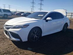 Salvage cars for sale from Copart Elgin, IL: 2021 Toyota Camry SE