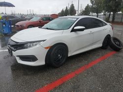 Salvage cars for sale from Copart Rancho Cucamonga, CA: 2017 Honda Civic EX