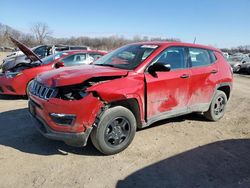 Jeep salvage cars for sale: 2020 Jeep Compass Sport