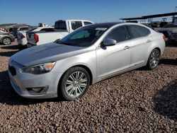 Salvage cars for sale from Copart Phoenix, AZ: 2016 KIA Cadenza Luxury