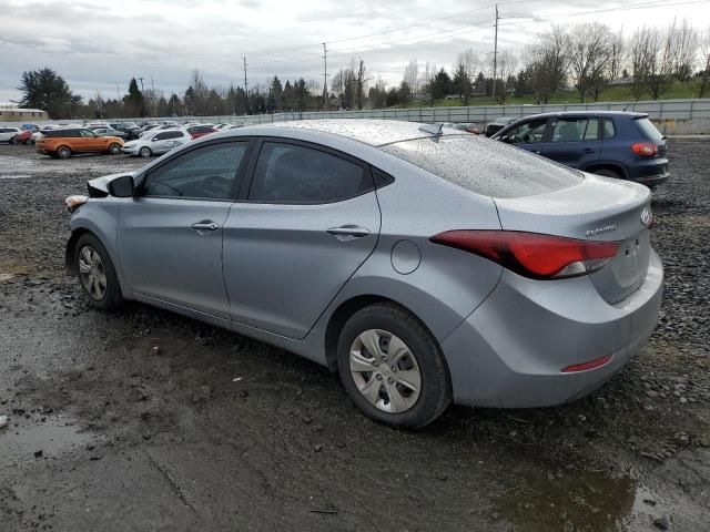 2016 Hyundai Elantra SE