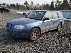 Subaru salvage cars for sale: 2007 Subaru Forester 2.5X