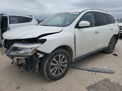 Salvage cars for sale from Copart San Antonio, TX: 2016 Nissan Pathfinder S