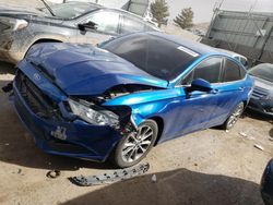 Ford salvage cars for sale: 2017 Ford Fusion SE