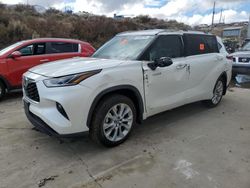 Salvage vehicles for parts for sale at auction: 2021 Toyota Highlander Hybrid Limited