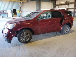 Salvage cars for sale at Eldridge, IA auction: 2012 Chevrolet Equinox LT