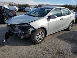 Salvage cars for sale from Copart Las Vegas, NV: 2017 Toyota Corolla L