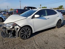 Salvage cars for sale at Colton, CA auction: 2017 Toyota Corolla L