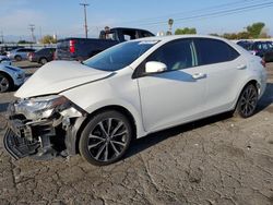 Toyota Corolla salvage cars for sale: 2017 Toyota Corolla L