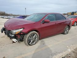 Salvage cars for sale from Copart Oklahoma City, OK: 2017 Toyota Camry LE