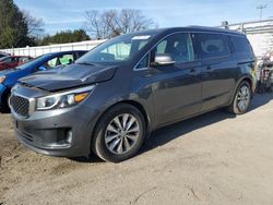 KIA salvage cars for sale: 2017 KIA Sedona EX