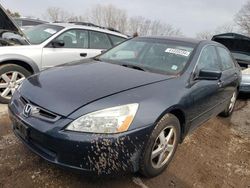 Salvage cars for sale at Elgin, IL auction: 2005 Honda Accord EX