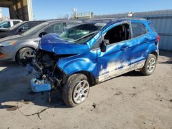 Salvage cars for sale at Kansas City, KS auction: 2018 Ford Ecosport SE