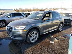 Salvage cars for sale at Pennsburg, PA auction: 2018 Audi Q5 Premium Plus