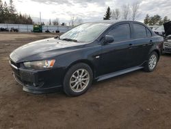 Salvage cars for sale from Copart Ontario Auction, ON: 2011 Mitsubishi Lancer ES/ES Sport