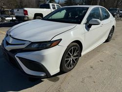 Salvage cars for sale at North Billerica, MA auction: 2021 Toyota Camry SE