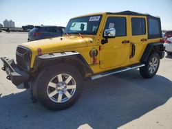 Jeep Wrangler Vehiculos salvage en venta: 2015 Jeep Wrangler Unlimited Sahara