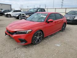 Honda salvage cars for sale: 2022 Honda Civic Touring