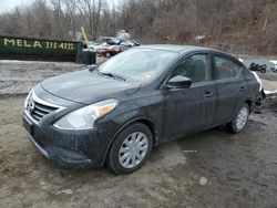 Salvage cars for sale at Marlboro, NY auction: 2018 Nissan Versa S