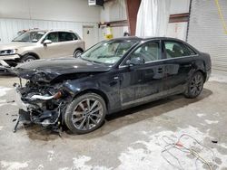 Salvage cars for sale from Copart Leroy, NY: 2012 Audi A4 Premium
