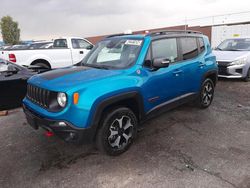 Jeep Renegade salvage cars for sale: 2021 Jeep Renegade Trailhawk