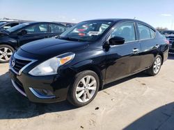 Salvage cars for sale from Copart Grand Prairie, TX: 2015 Nissan Versa S