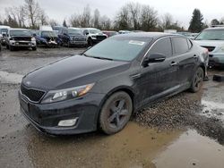 KIA salvage cars for sale: 2015 KIA Optima LX