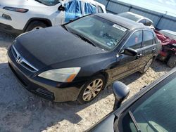 Salvage cars for sale from Copart Haslet, TX: 2007 Honda Accord SE