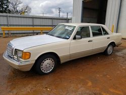 Mercedes-Benz 420 SEL salvage cars for sale: 1989 Mercedes-Benz 420 SEL