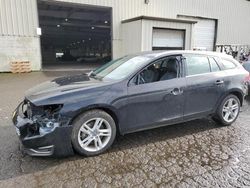 Salvage cars for sale at Woodburn, OR auction: 2015 Volvo V60 Premier