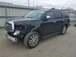 Salvage cars for sale at Shreveport, LA auction: 2012 Toyota Sequoia Limited