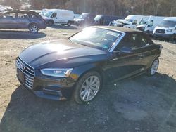 Salvage cars for sale at Marlboro, NY auction: 2018 Audi A5 Premium Plus