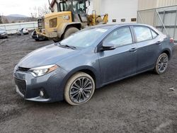 Salvage cars for sale at Center Rutland, VT auction: 2015 Toyota Corolla L