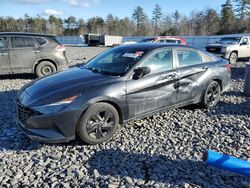 Salvage cars for sale at Windham, ME auction: 2023 Hyundai Elantra SEL