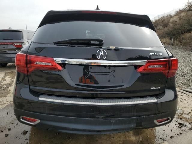 2016 Acura MDX Technology