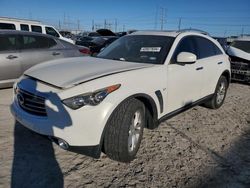 Infiniti QX70 salvage cars for sale: 2015 Infiniti QX70