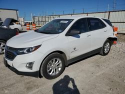 Salvage cars for sale from Copart Haslet, TX: 2018 Chevrolet Equinox LS