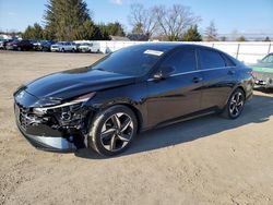 Salvage cars for sale at Finksburg, MD auction: 2021 Hyundai Elantra Limited