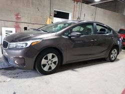 Salvage cars for sale from Copart Blaine, MN: 2017 KIA Forte LX