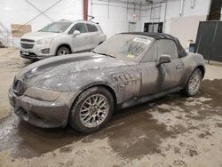 Carros con motor quemado a la venta en subasta: 2000 BMW Z3 2.3