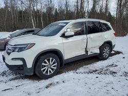 Salvage cars for sale from Copart Ontario Auction, ON: 2019 Honda Pilot EX