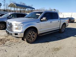 Salvage cars for sale from Copart Spartanburg, SC: 2017 Ford F150 Supercrew