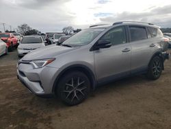 Toyota Rav4 SE salvage cars for sale: 2018 Toyota Rav4 SE