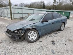 Salvage cars for sale from Copart Augusta, GA: 2002 Nissan Altima Base