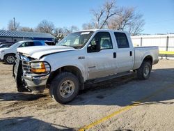 Salvage cars for sale from Copart Wichita, KS: 2001 Ford F350 SRW Super Duty